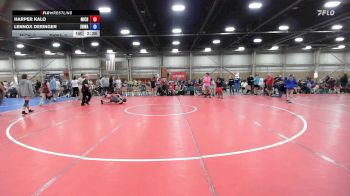 45 kg Rr Rnd 3 - Harper Kalo, Michigan Wrestling Academy - GHSE vs Lennox Deringer, South Hills Wrestling Academy - GHSE