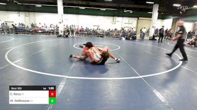 150 lbs Round Of 64 - Corbin Reisz, IA vs Maximus DelBosque, CA