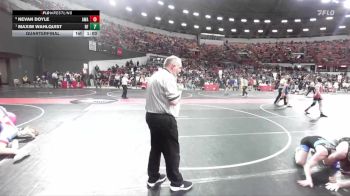 150 lbs Quarterfinal - Maxim Wahlquist, River Falls vs Nevan Doyle, Askren Wrestling Academy