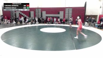 120 lbs Consi Of 8 #1 - Sybella Landrie, Berlin vs Ashton Caplette, RHAM