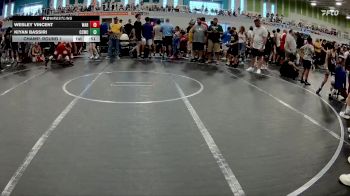 84 lbs Champ. Round 1 - Wesley Vincent, Warhawks vs Kiyan Bassiri, Capital City Wrestling Club