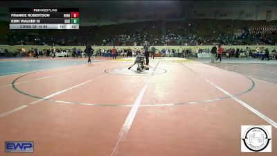 76 lbs Consi Of 16 #2 - Frankie Robertson, Hennessey Takedown Club vs Kirk Walker III, Edison Eagles Jr. High