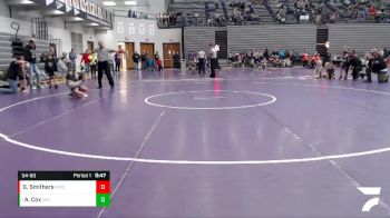 54-60 lbs Quarterfinal - Adrian Cox, Intense Wrestling Club vs Giovani Smithers, Hobart Wrestling Club