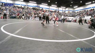 Semifinal - Cooper Vansyckle, Bridge Creek Youth Wrestling vs Everett Gammons, Little Axe Takedown Club