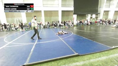 75 lbs Cons. Round 2 - Mac Thornton, South Summit Wrestling Club vs Kross Carter, Shootbox Wrestling Club