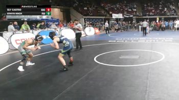 D 2 120 lbs Cons. Round 3 - Ethyn Knox, Prairieville vs Ely Castro, Kenner Discovery Health Science