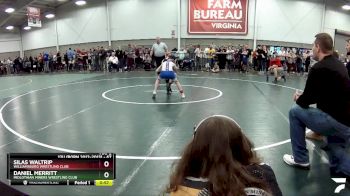 67 lbs Cons. Round 1 - Silas Waltrip, Williamsburg Wrestling Club vs Daniel Merritt, Midlothian Miners Wrestling Club