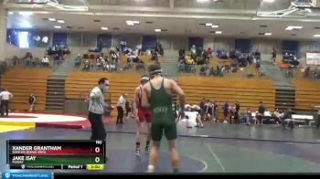 182 lbs Quarterfinal - Xander Grantham, Rancho Buena Vista vs Jake Isay, Poway