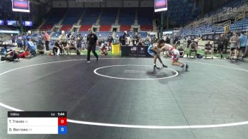 138 lbs 7th Place - Tyler Traves, Virginia vs Derek Barrows, Colorado