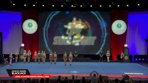House of Legends - Blackjack [2026 L6 Limited Senior XSmall Coed Semis] 2026 The Cheerleading Worlds