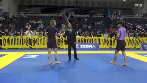 Philippe Caron vs Nicholas Roman Kruczkowski 2025 Pan IBJJF Jiu-Jitsu No-Gi Championship