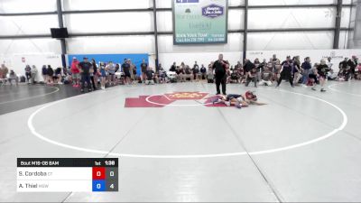 26 kg Quarterfinal - Sophia Cordoba, Cordoba Trained vs Amelia Thiel, MGW Monkey Business