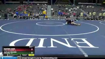 170 lbs Quarterfinals (8 Team) - Gatlin Wilson, Stillwater vs Rayden Agee, Ponca City Senior