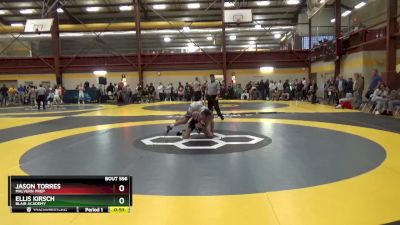 138 lbs Cons. Round 4 - Ellis Kirsch, Blair Academy vs Jason Torres, Malvern Prep