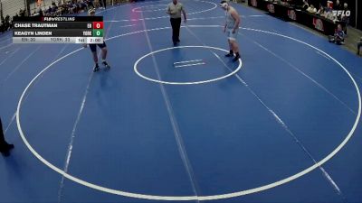 285 lbs Quarterfinals (8 Team) - Keagyn Linden, York vs Chase Trautman, Elkhorn North