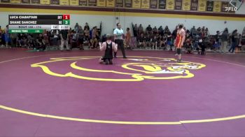 174 lbs Cons. Round 3 - Shane Sanchez, Delta College vs Luca Ciabattari, Skyline College