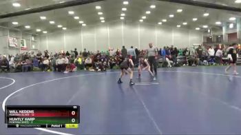 95 lbs Round 4 (6 Team) - Huntly Harp, Montana White vs Will Nedens, Montana Silver