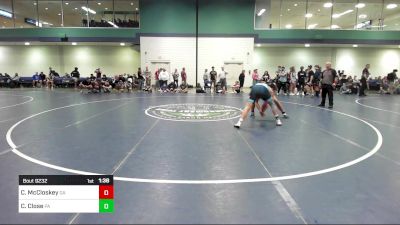 190 lbs Round Of 16 - Conor McCloskey, GA vs Caleb Close, PA