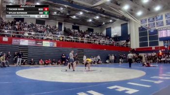 121 lbs Quarterfinal - Tucker Main, McGuffey vs Dylan Bateman, Derry