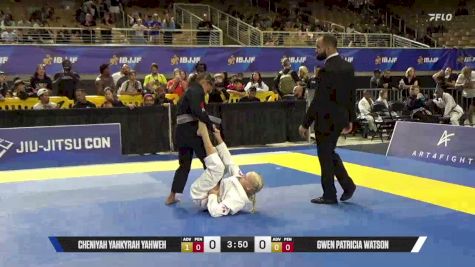 Gwen Patricia Watson vs Cheniyah Yahkyrah Yahweh 2026 Pan Kids Jiu-Jitsu IBJJF Championship