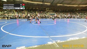 80 lbs Consi Of 32 #2 - Marco Costanzo, The Outsiders Wrestling Club vs Maddix Spencer, Keystone Wrestling Club