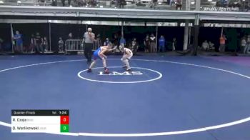 83 lbs Quarterfinal - Rian Czaja, Bison WC vs Quinton Warlikowski, Journeymen