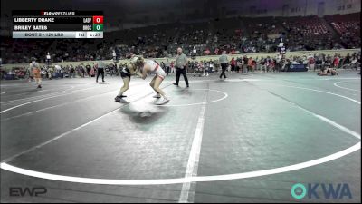 126 lbs Final - Libberty Drake, Lady Outlaw Wrestling Academy vs Briley Bates, Broken Arrow Wrestling Club