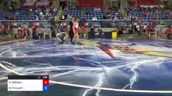 145 lbs Consi Of 64 #2 - Caden Vellinga, Iowa vs Waylon Cressell, Indiana