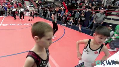 55 lbs Consi Of 8 #2 - Levi Chesser, Blackwell Wrestling Club vs Liam Wiederien, Iron Grapplers Wrestling Club