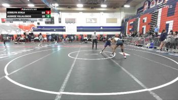 105 lbs Cons. Round 1 - Aubree Villalobos, Serrano vs Joselyn Ayala, South El Monte