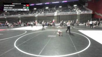 40 lbs Quarterfinal - Raxtin Turner, Stallions WC vs Brody Reay, Montana Disciples
