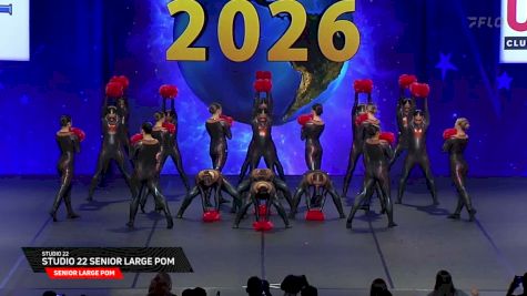 Studio 22 - Studio 22 Senior Large Pom [2026 Senior Large Pom Finals] 2026 The Dance Worlds