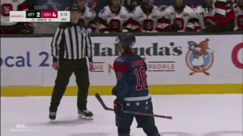 Brooks Rogowski Scores On The Rush To Extend Oshawa's Lead