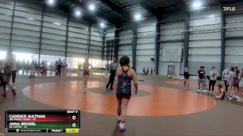 82 lbs Finals (8 Team) - Cadence Aultman, Big Money Movin vs Anna Brasiel, NE United