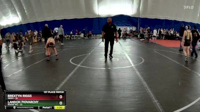 110 lbs Finals (2 Team) - Brextyn Riggs, WEG3 vs Landon Piovarchy, Rogue WC