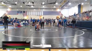 126 lbs Quarterfinal - Cawyer Taylor, Saltillo vs Christopher Perez, Oxford High School