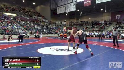 4A 215 lbs Quarterfinal - Kaiden Marlowe, Dover vs Carter Cossey, Mena