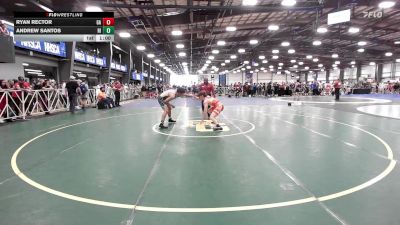 152 lbs Consi Of 64 #2 - Ryan Rector, GA vs Andrew Santos, RI