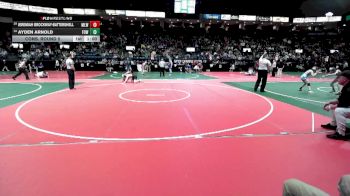 78 lbs Cons. Round 5 - Ayden Arnold, FOWCA vs Jeremiah Brockway-Battershell, MLW2