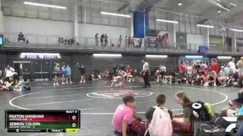 120 lbs Quarters & 1st Wb (16 Team) - Sebron Colson, Ground Zero WC vs Paxton Hanshaw, Assassins Pink