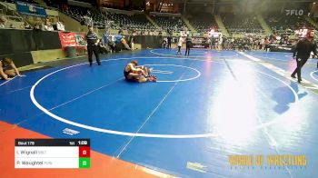 101 lbs Semifinal - Isaac Wignall, Sebolt Wrestling Academy vs Preston Waughtel, Purler Wrestling, Inc
