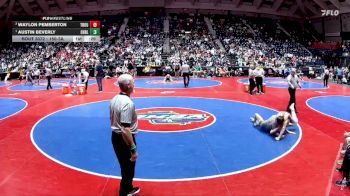 150-3A 3rd Place Match - Austin Beverly, Cherokee Bluff vs Waylon Pemberton, Troup