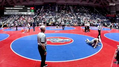 150-3A 3rd Place Match - Austin Beverly, Cherokee Bluff vs Waylon Pemberton, Troup