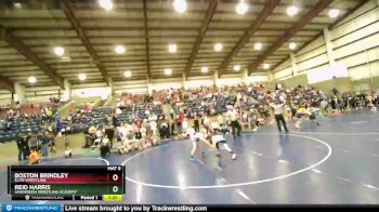 67 lbs Semifinal - Reid Harris, Sanderson Wrestling Academy vs Boston Brindley, Elite Wrestling