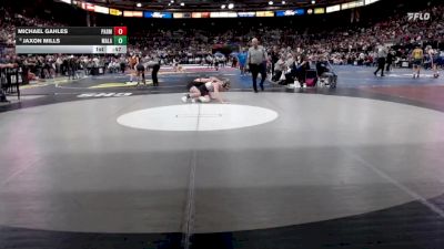 3A 113 lbs Cons. Round 3 - Michael Gahles, Parma vs Jaxon Mills, Malad