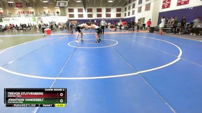 184 lbs Champ. Round 2 - Trevor Stuyvenberg, Indiana Tech vs Jonathan Vanderbilt, Southeastern