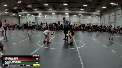 68 lbs Round 4 (8 Team) - Russel Maloney, Buxton vs John Cambra, Mat Assassins Red