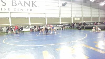 120 lbs 1st Place Match - Harper Schwettman, No Escape Wrestling Academy vs Paige Behm, East Idaho Elite Wrestling