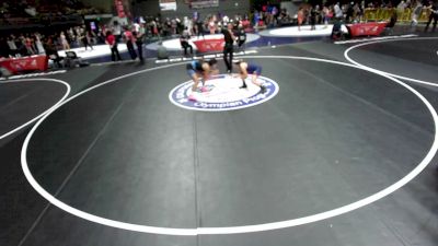 120 lbs Cons. Sub-semis - Aaliyah Asprer, California vs Alejandra Suarez, Legacy Wrestling Center