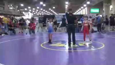 28 kg Semis - Carmine Crisman, North Montana Wrestling Club vs Matthew Campos, Red Wave Wrestling